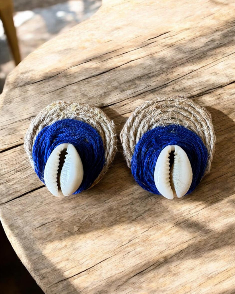 Purple Boho  Earring